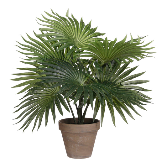 Palm - Fougère plante artificielle en pot H40